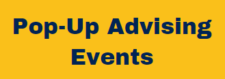 Button that says "Pop-Up Advising Events"