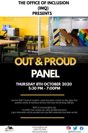 Out and Proud Panel 2020