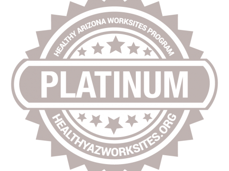 Healthy Arizona Worksite Platinum Seal Image