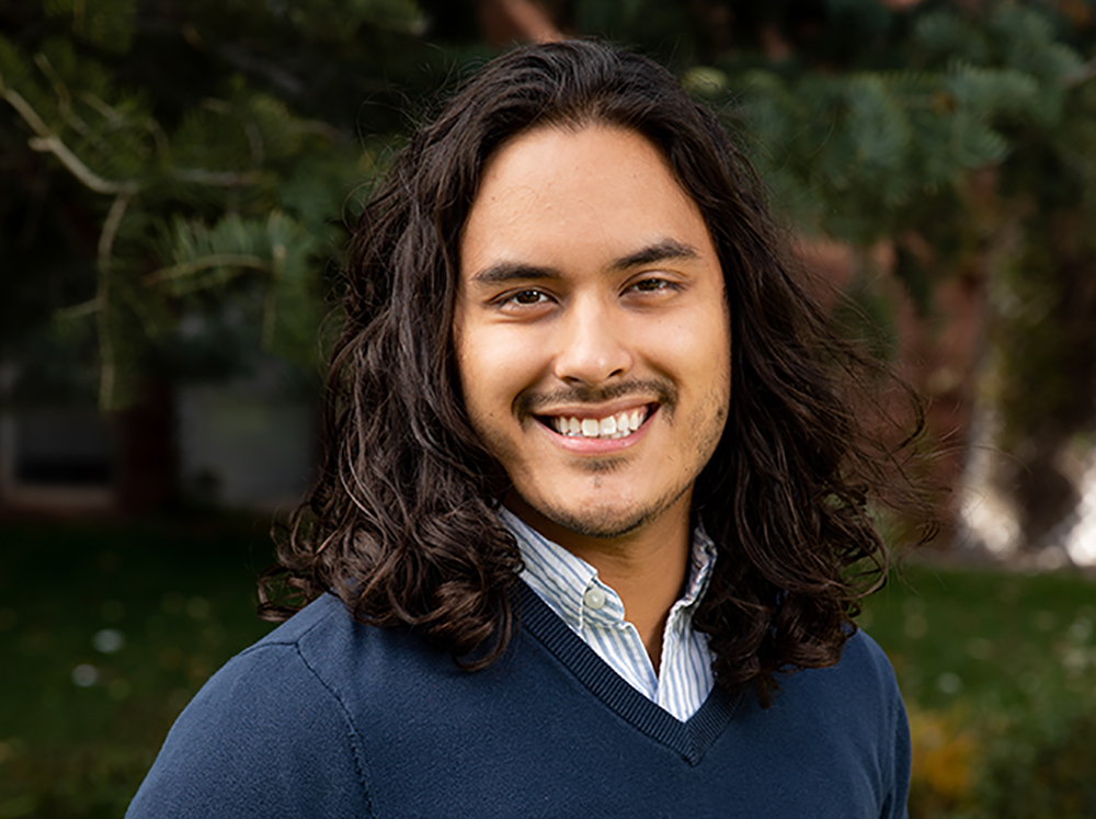 Nursing student Eduardo Moreno